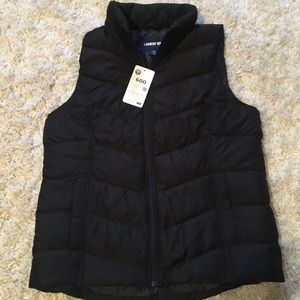 Lands End Down Vest NWT!!!